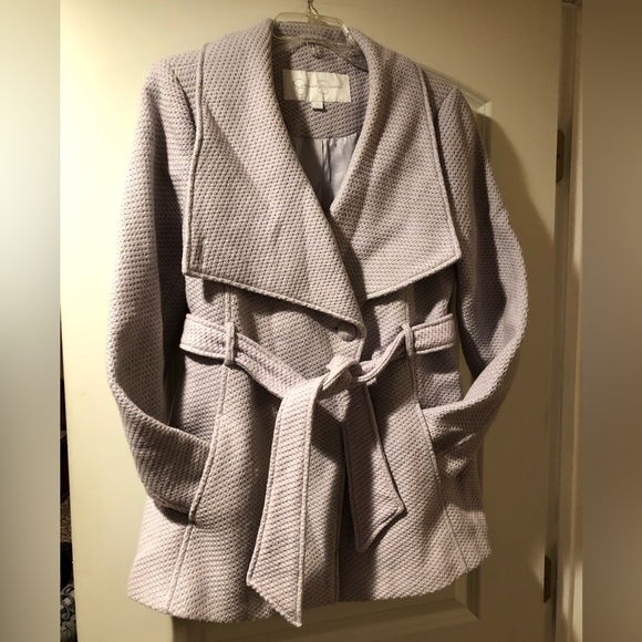 Jessica Simpson peacoat lavender women’s medium coat - Picture 2 of 9